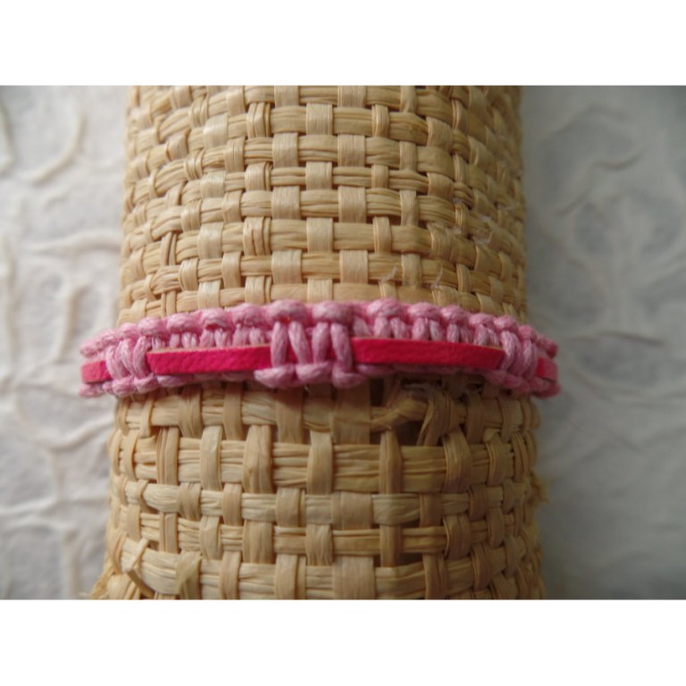 Bracelet color framboise