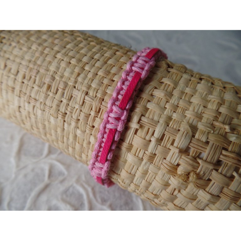 Bracelet color framboise