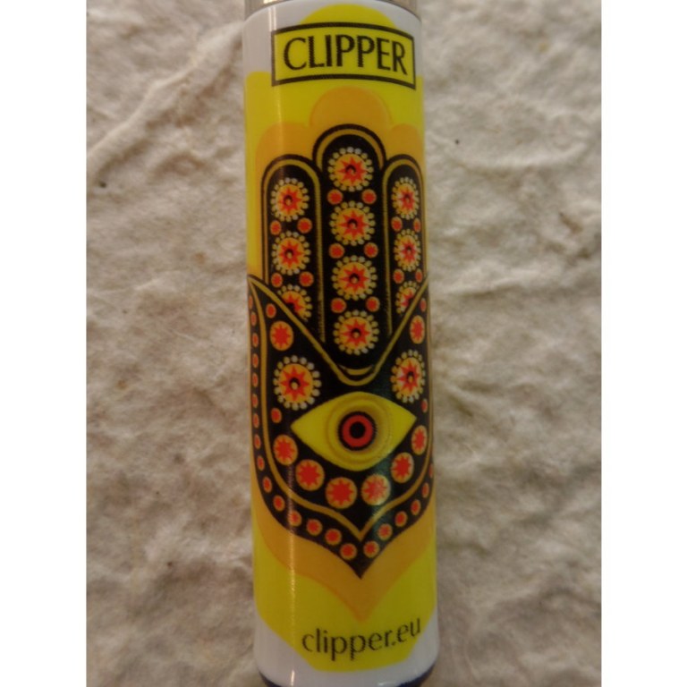 Briquet khamsa mandala jaune