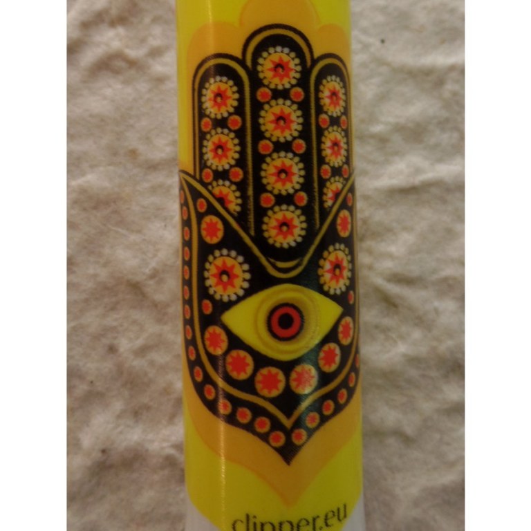 Briquet khamsa mandala jaune