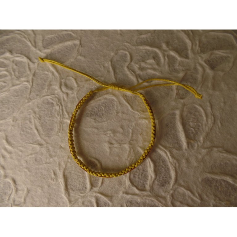 Bracelet color citron