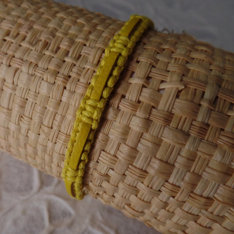 Bracelet color citron