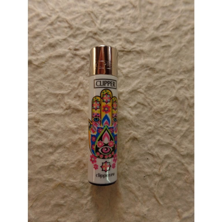 Briquet khamsa mandala blanc