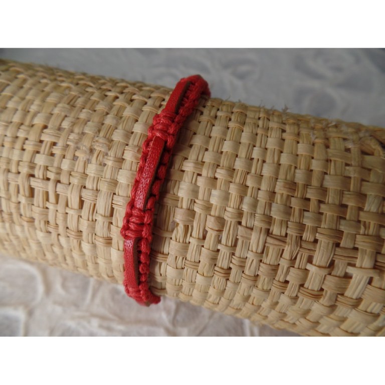 Bracelet color fraise