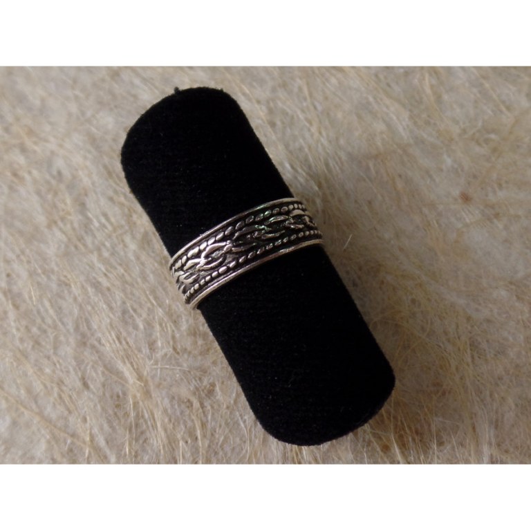 Bague orteil motif maillon