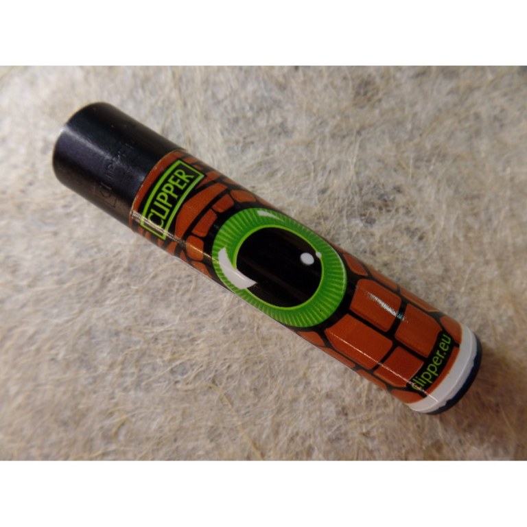 Briquet oeil de reptile vert