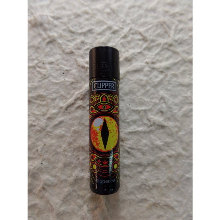 Briquet noir oeil jaune