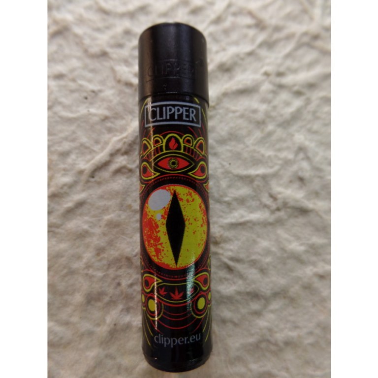 Briquet noir oeil jaune