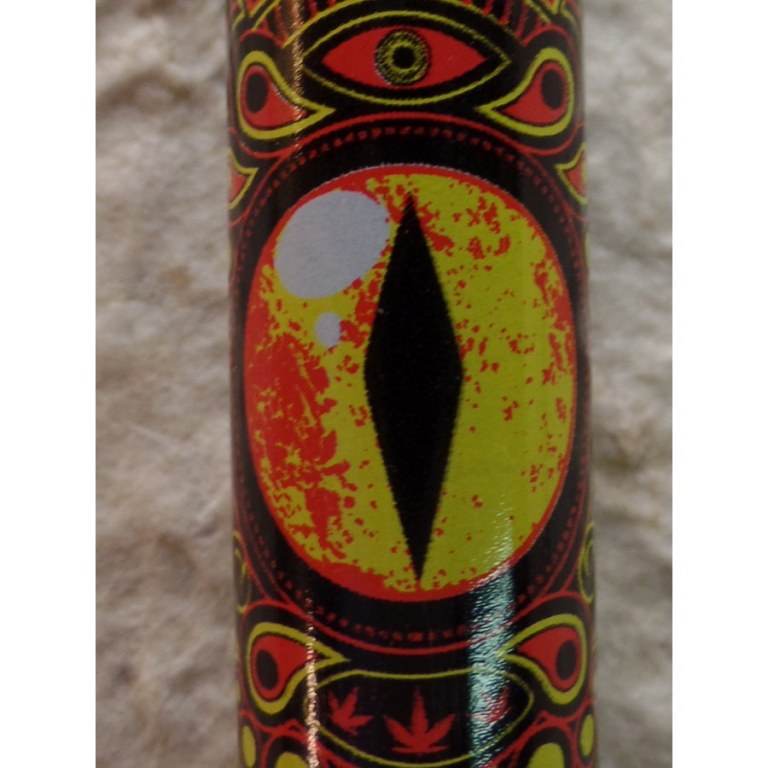 Briquet noir oeil jaune