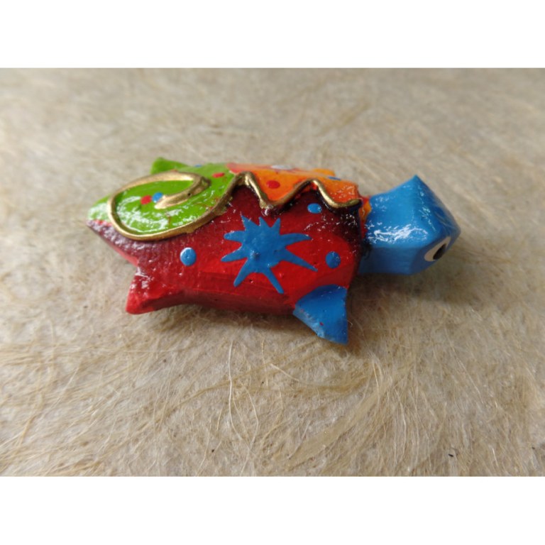 Magnet tortue multicolore