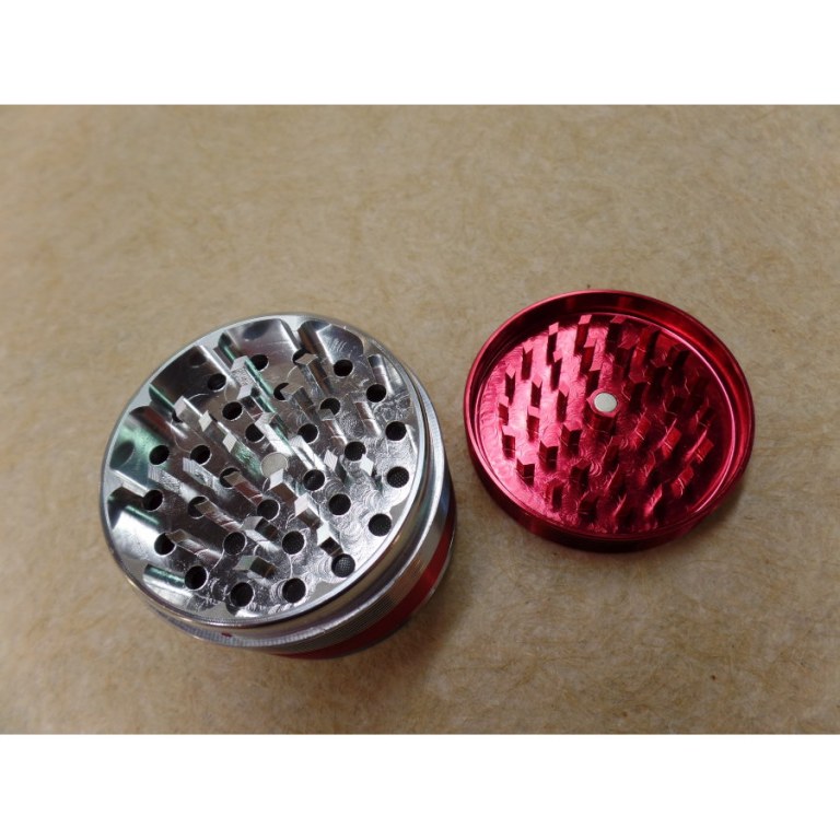 Grinder gris bandeau rouge