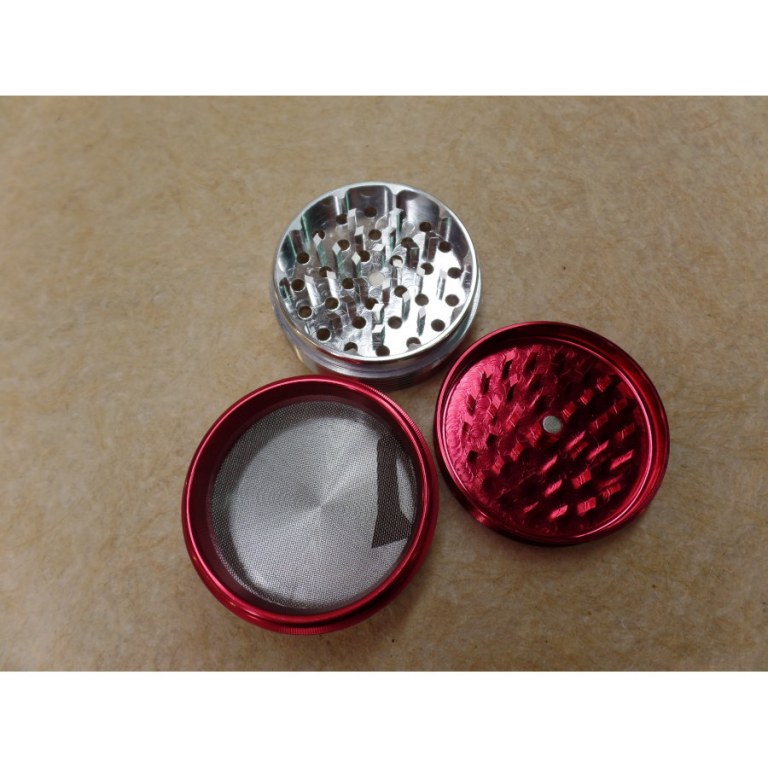 Grinder gris bandeau rouge