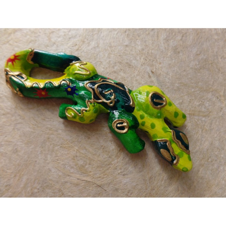 Magnet salamandre verte