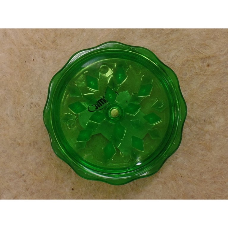 Grinder acry translucide vert