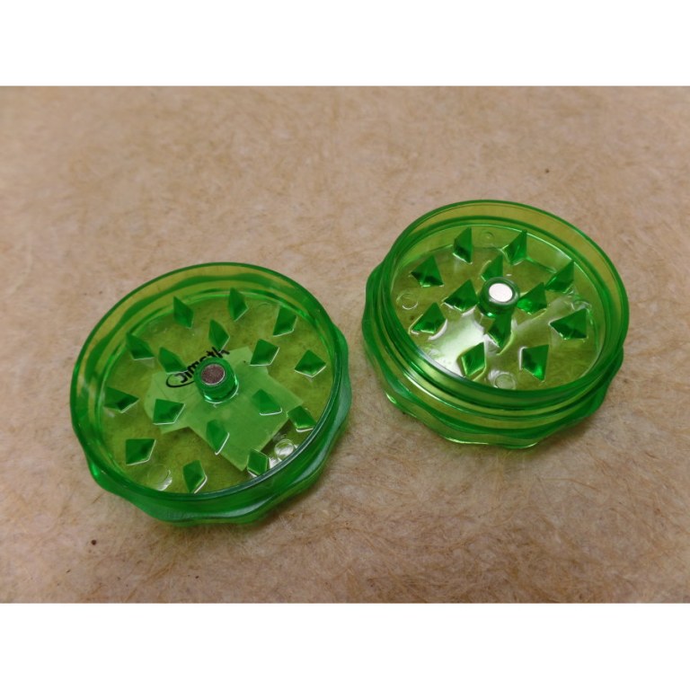 Grinder acry translucide vert