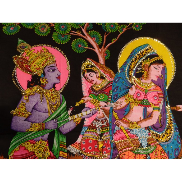 Petite tenture la fête indienne