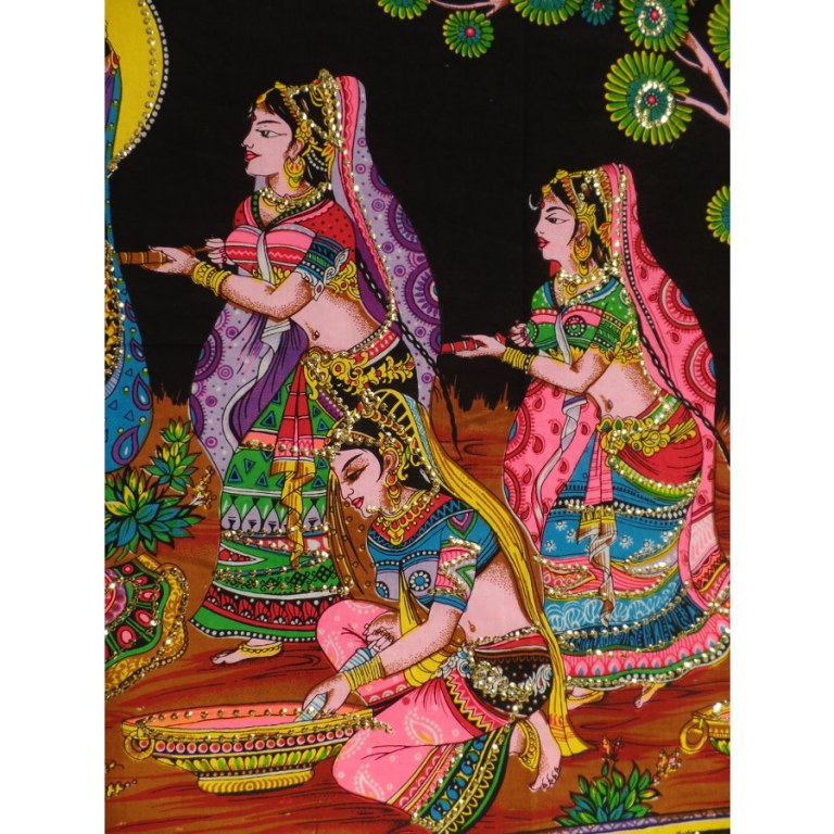 Petite tenture la fête indienne