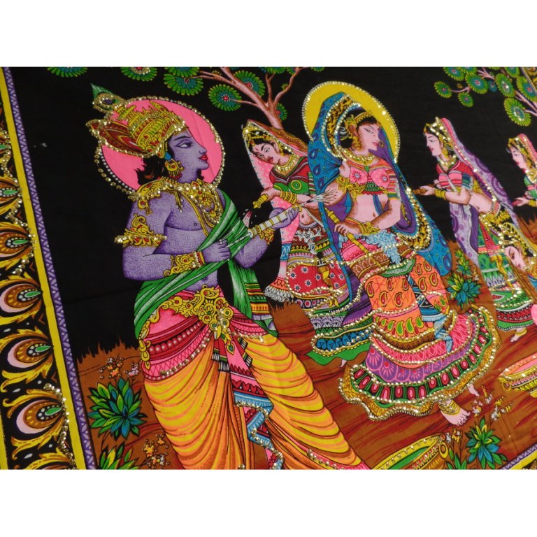 Petite tenture la fête indienne