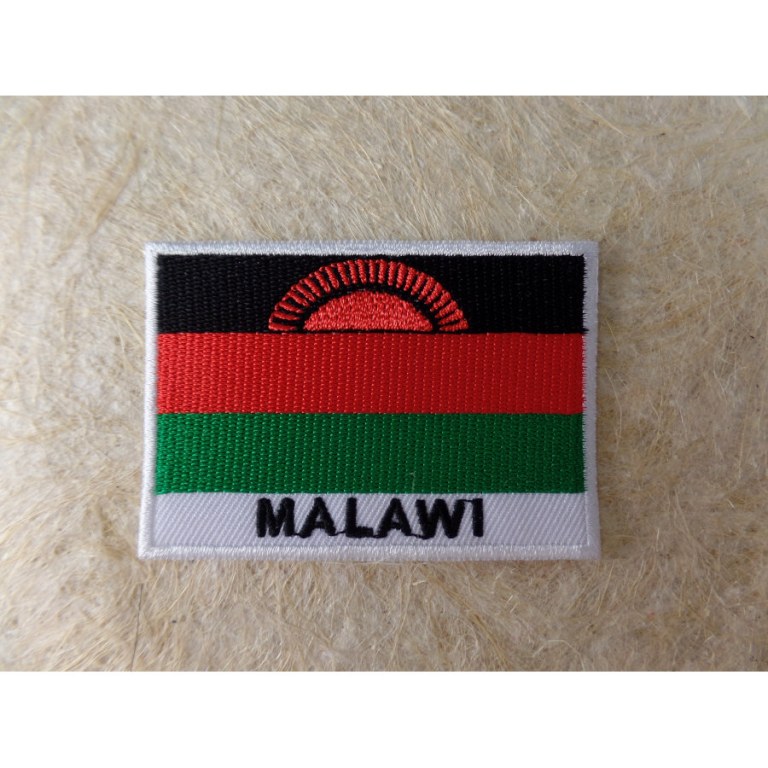 Ecusson drapeau Malawi