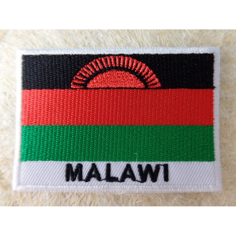 Ecusson drapeau Malawi