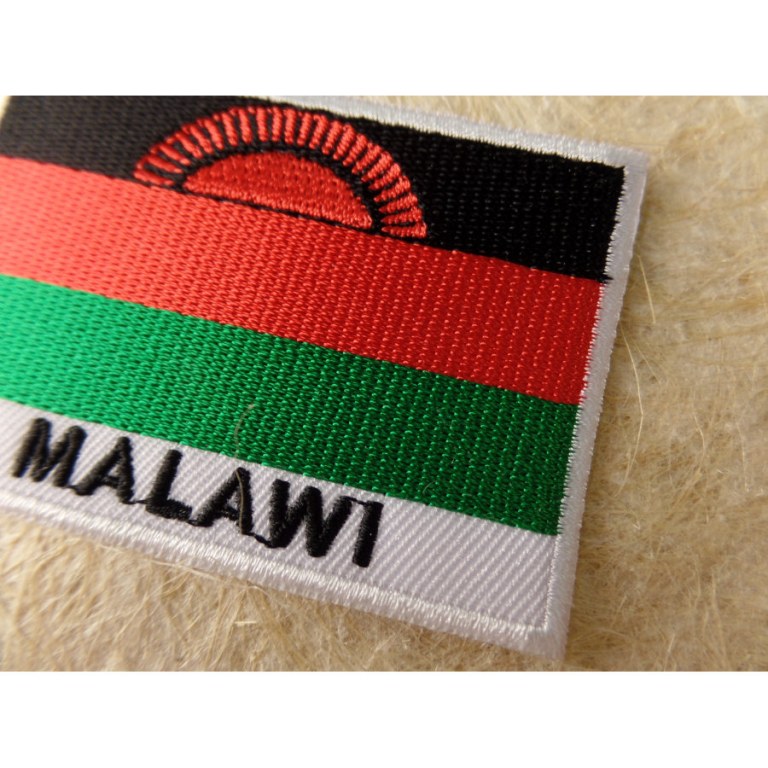 Ecusson drapeau Malawi