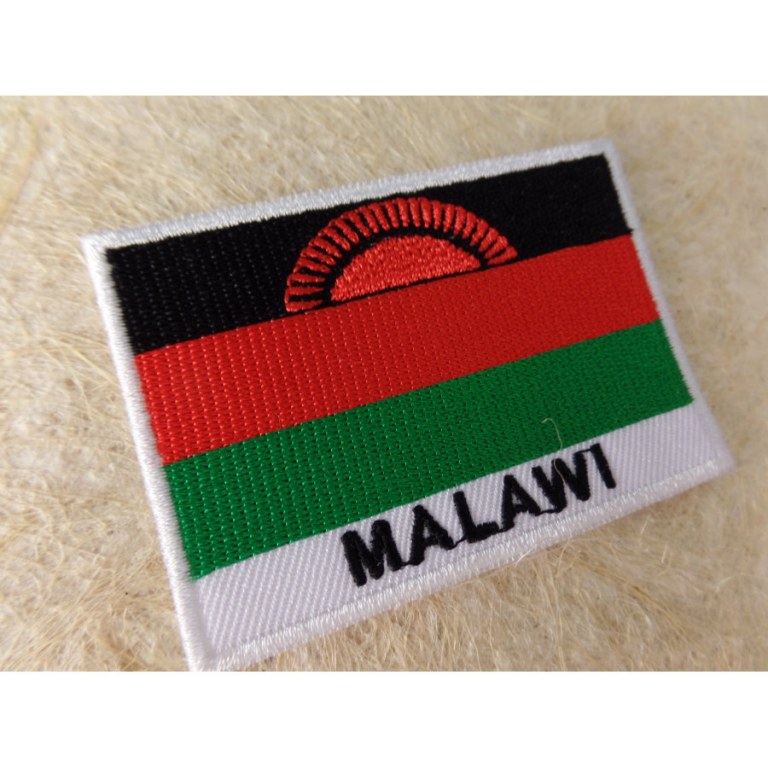 Ecusson drapeau Malawi