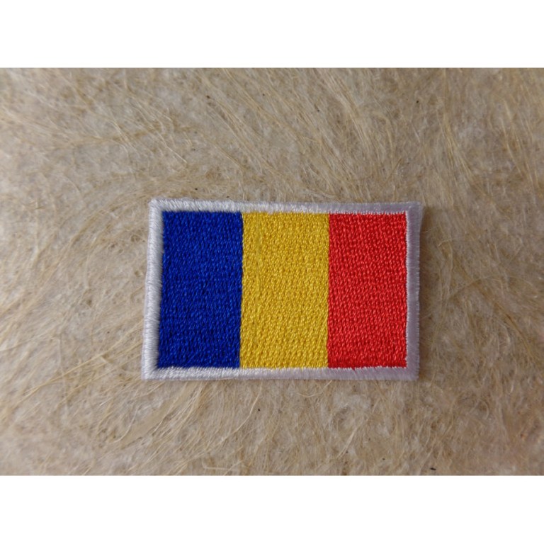 Ecusson drapeau Tchad