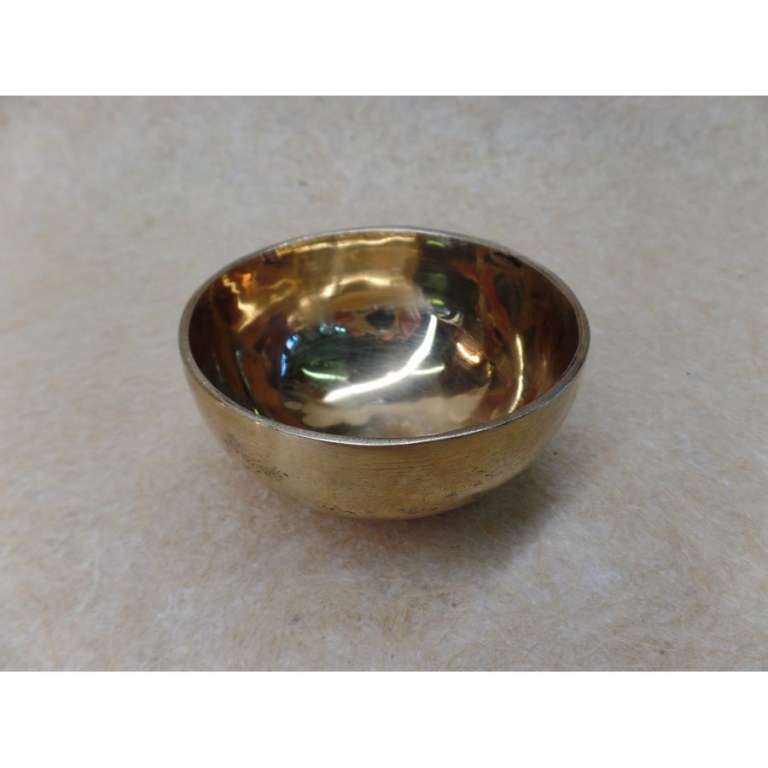 Bol chantant doré uni 1