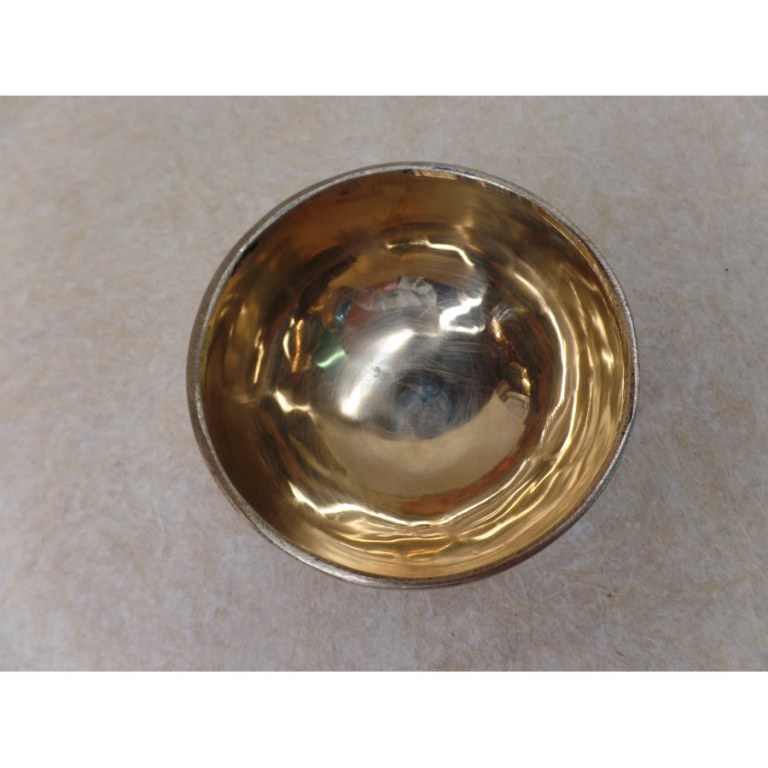 Bol chantant doré uni 1