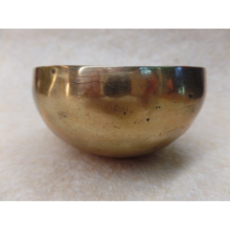 Bol chantant doré uni 2