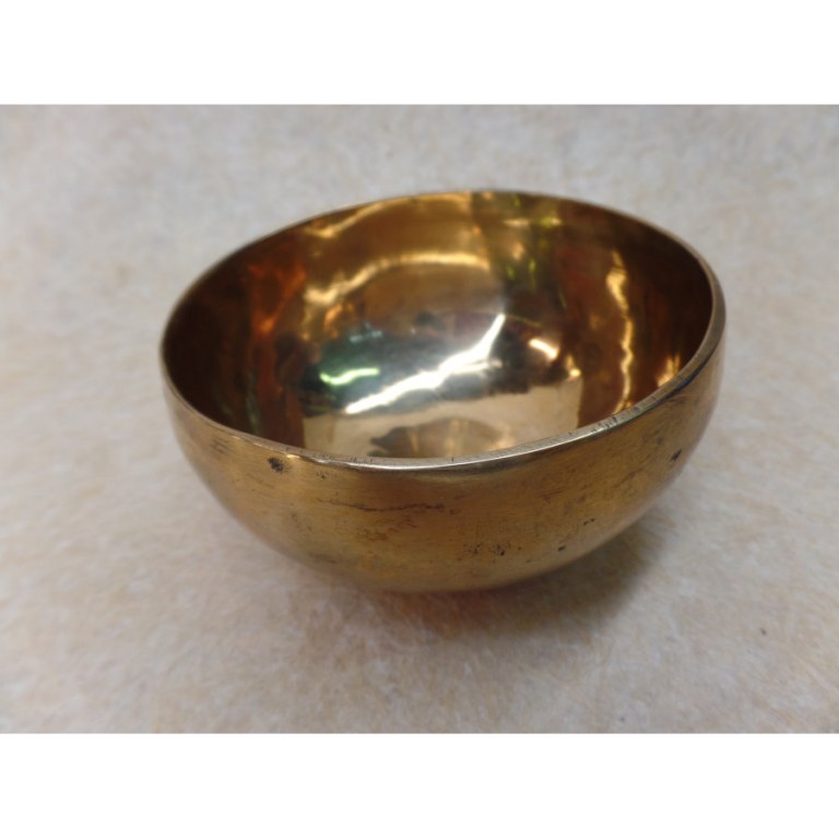 Bol chantant doré uni 2