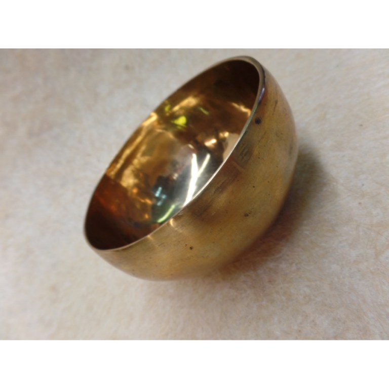 Bol chantant doré uni 2