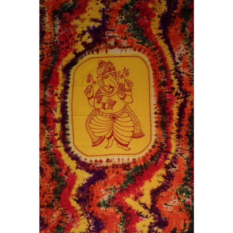 Tenture maxi multicolore Ganesh 