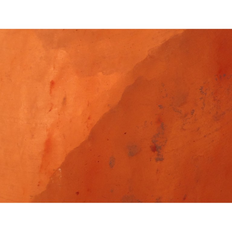 Lampe en sel rose boule