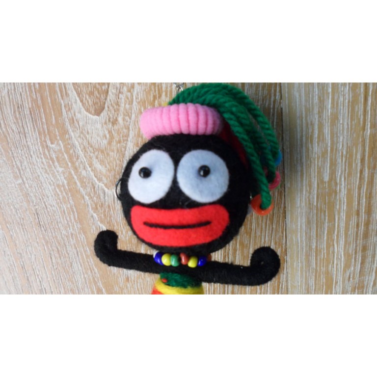 Porte clés big rasta dread