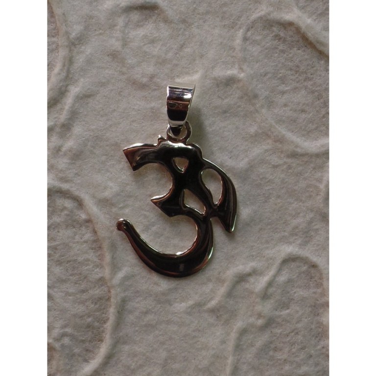 Pendentif argent Aum 