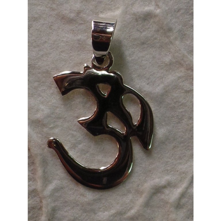 Pendentif argent Aum 