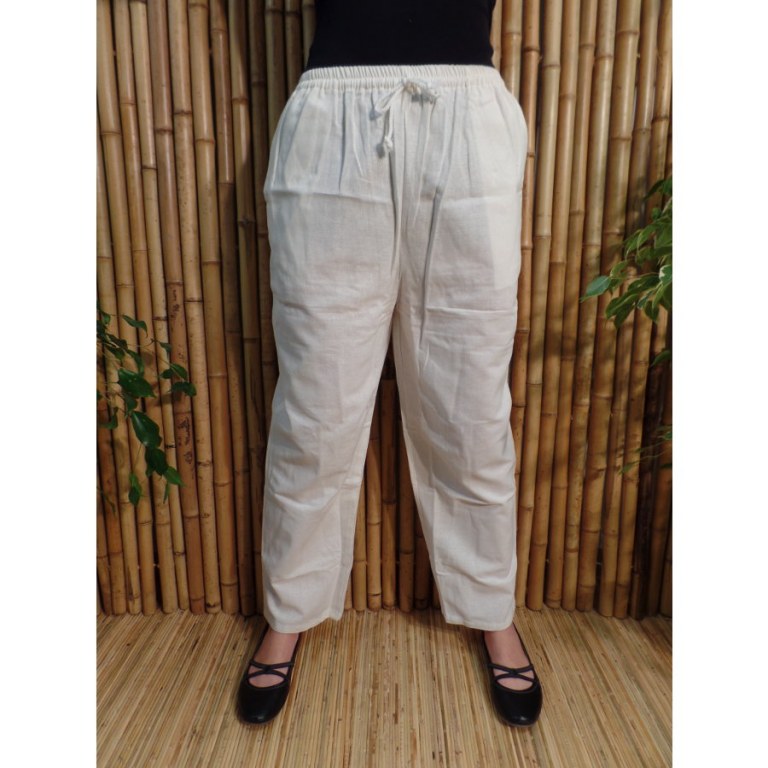 Pantalon Kiat blanc