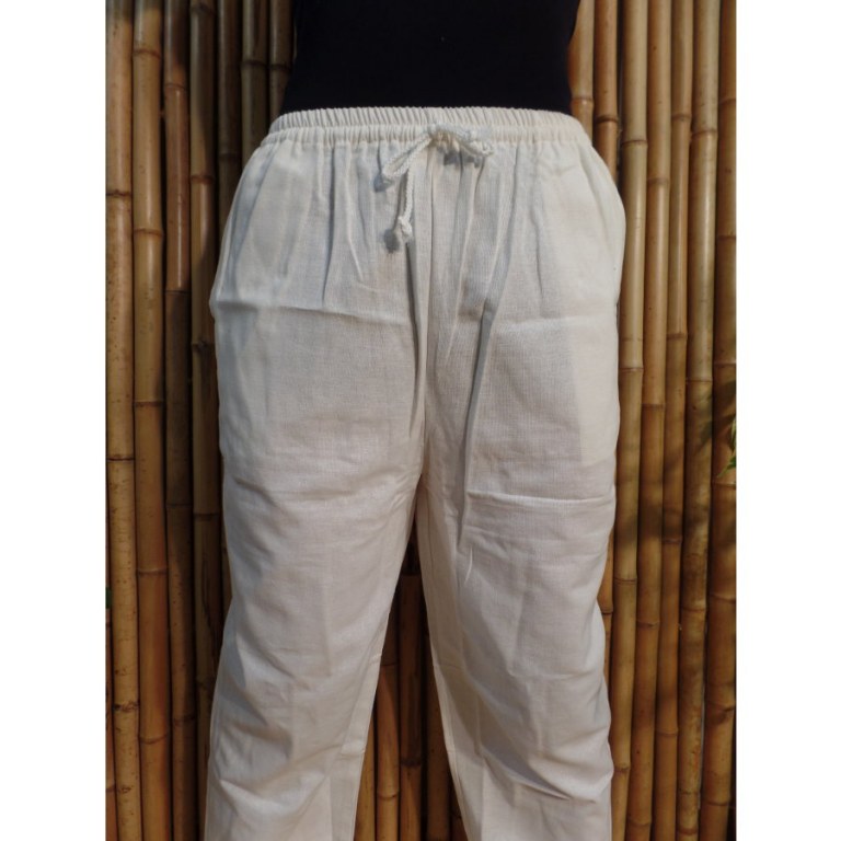 Pantalon Kiat blanc