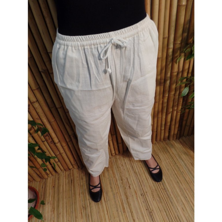 Pantalon Kiat blanc