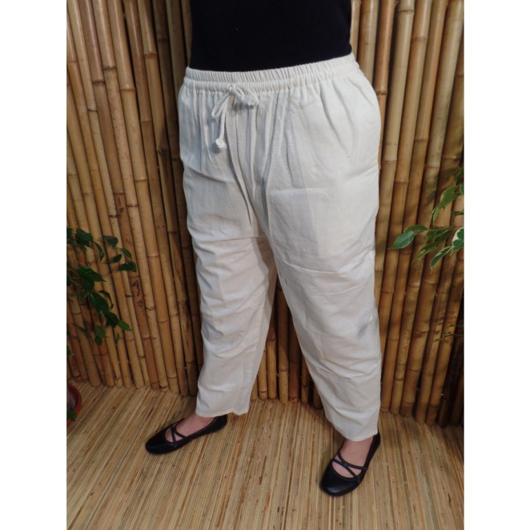 Pantalon Kiat blanc