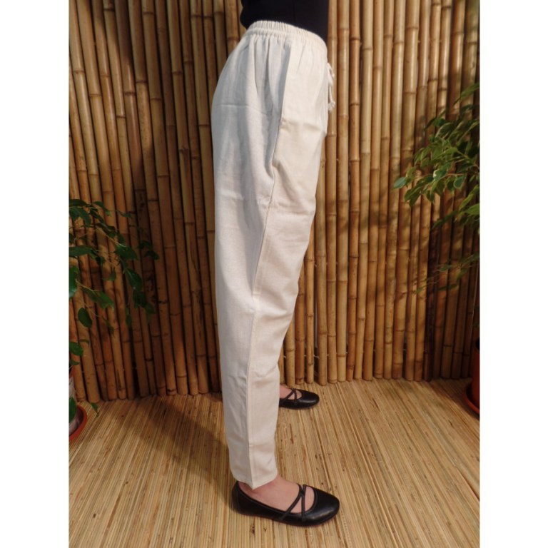 Pantalon Kiat blanc