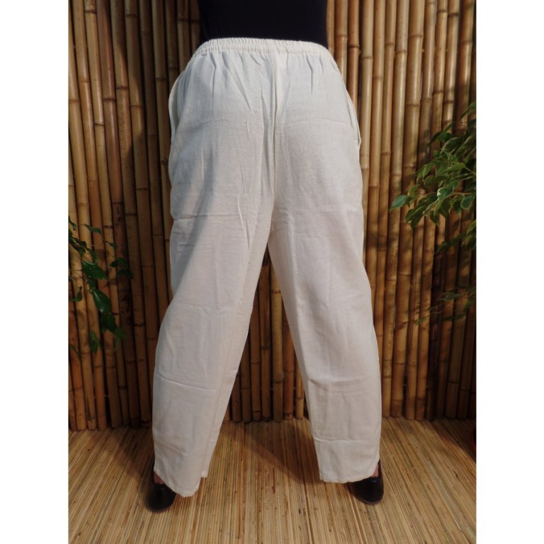 Pantalon Kiat blanc