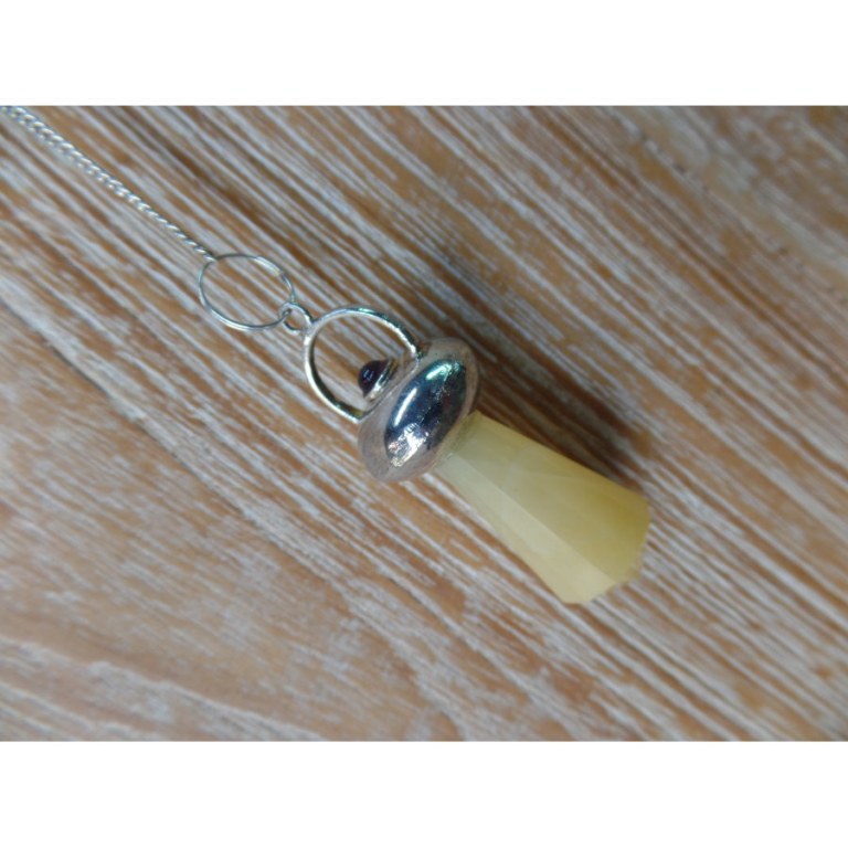 Pendule citrine