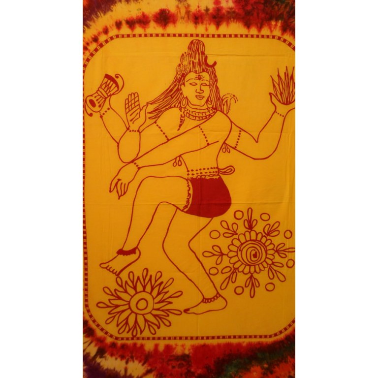 Tenture color Shiva nataraja