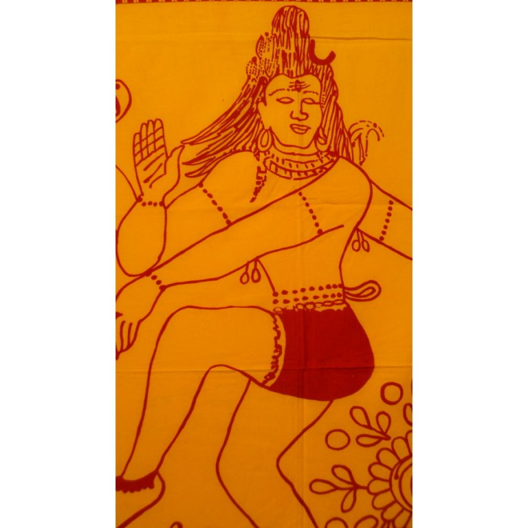 Tenture color Shiva nataraja