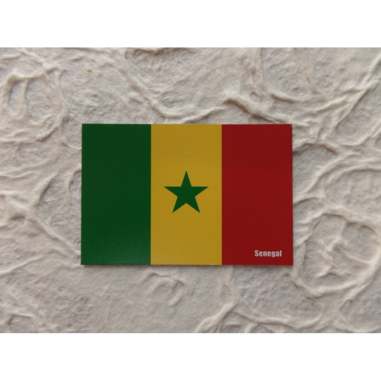 Aimant drapeau Sénégal