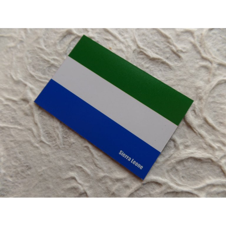 Aimant drapeau Sierra Leone