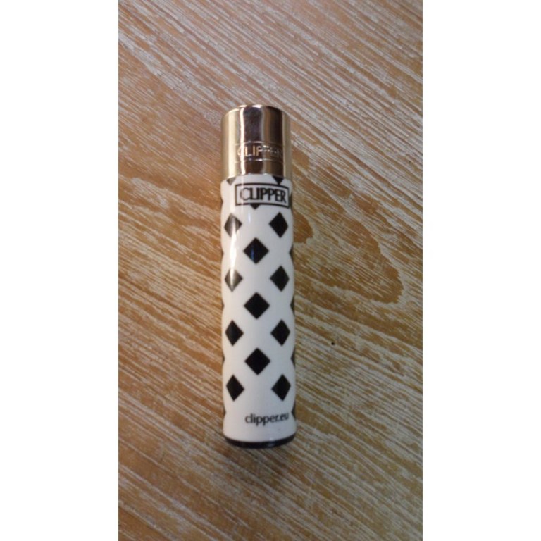 Briquet losanges noirs