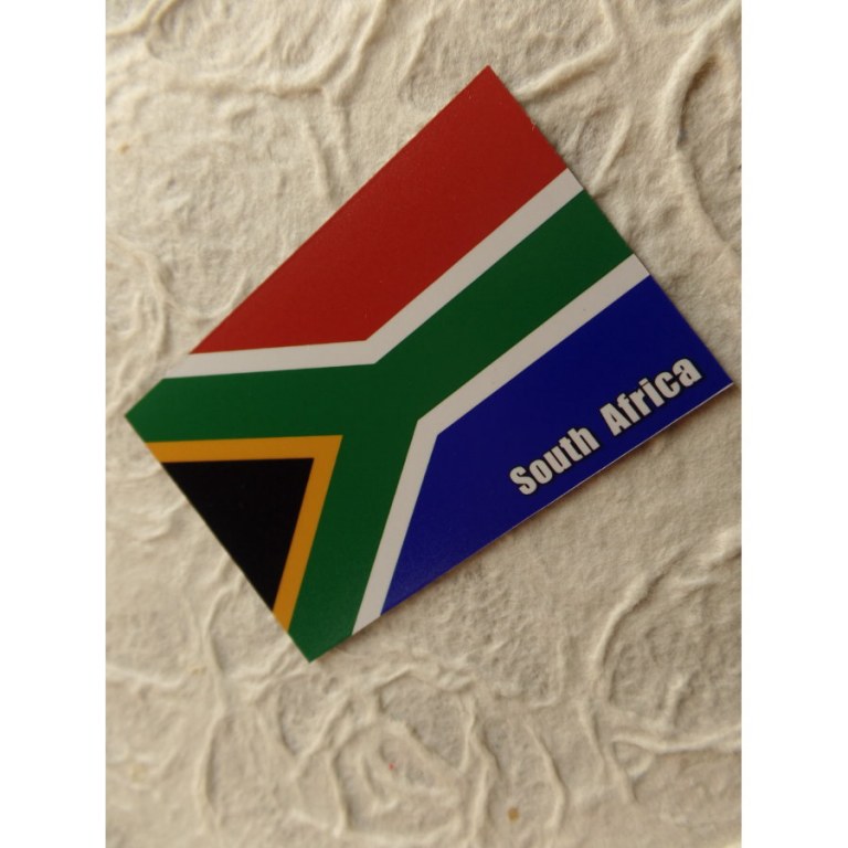 Aimant drapeau Afrique du sud